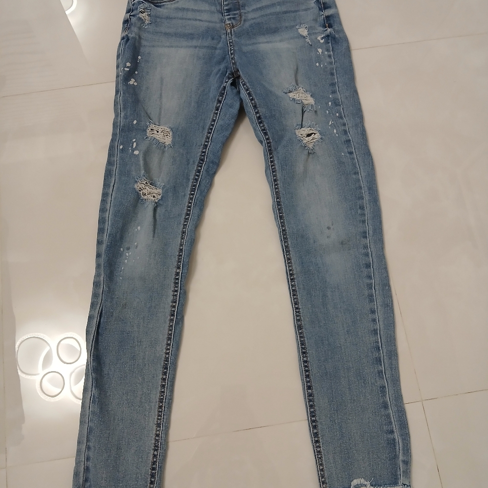 Imperial star girl's denim jeans Sz 16 EUC